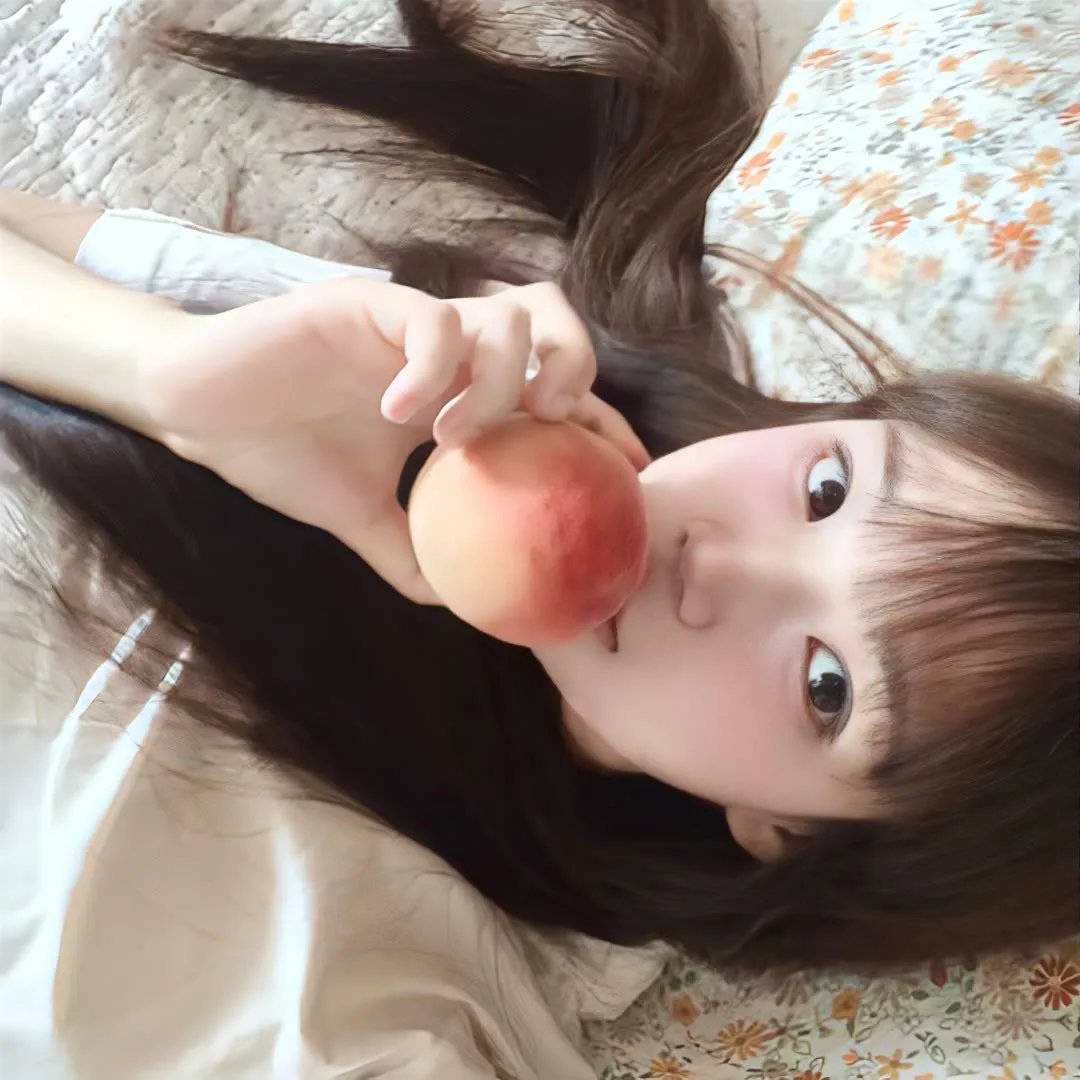 橙色女孩